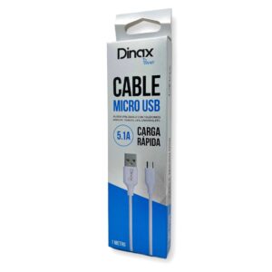 CABLE USB MICRO USB 5.1A DINAX