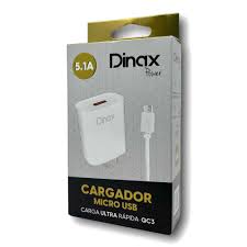 CARGADOR DINAX MICRO USB 5.1A