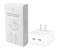 CARGADOR IPHONE 35W USB C+C A LIGHTNINGH