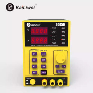 KaiLiwei 3005D Fuente Alimentacion 30v-5a 4Digitos – 5 memorias programables